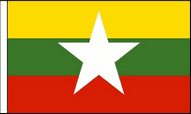 Myanmar Table Flags